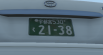 Japan license plate 3