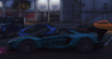 Paintjob for Lamborghini Aventador LP700-4 Roadster (Hatsune Miku - Project DIVA) 2