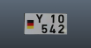 Real German Bundeswehr License Plates 10
