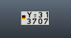Real German Bundeswehr License Plates 6