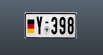 Real German Bundeswehr License Plates 9