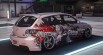 [Itasha] 2009 Mazda Speed 3 "Genshin Impact" Arlecchino paintjob 12