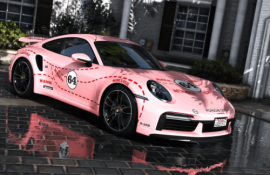 [2021 Porsche 911 Turbo S (992)] Pink Pig Livery [4K]