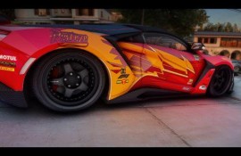 Lightning McQueen Inspired Livery for WMotors Fenyr Supersport