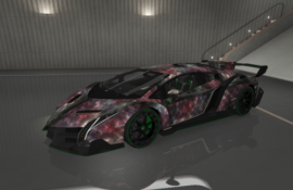 Space Theme Lamborghini Veneno