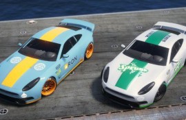 Sprunk and Ron Racing liveries for the Ocelot Lynx