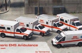 EMS Ambulances (Generic Design) Livery Pack [Lore Friendly]