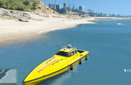 Lifeguard rescue boat (PaintJob)