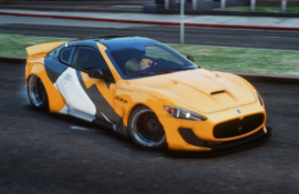 Livery for 2013 Maserati GranTurismo MC Stradale Liberty Walk