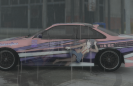 Mai Sakurajima Itasha for Nissan Silvia S14