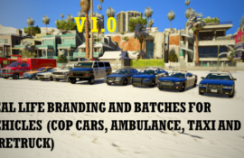 Real life branding and badges for vehicles (cop cars, ambulance, taxi, firetruck)