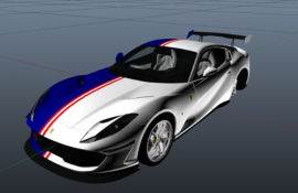 Tailor Made livery for Ferrari 812 Superfast