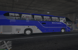 KingLong XMQ6125AY bus Metro Express livery
