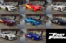 The Fast and The Furious Liveries Pack (Lore Friendly)