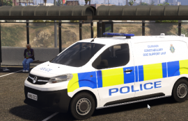 Durham Constabulary Dog Support Unit 2019 Vauxhall Vivaro