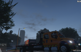 freightliner m2 flatbed livery