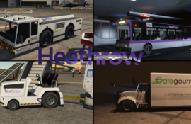 Heathrow airport vehicle pack