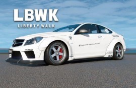 [2012 Mercedes-Benz C63 AMG Liberty Walk]LB WORKS livery
