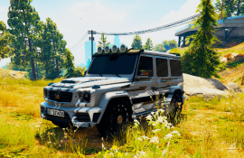 9 Liverys for gtacool's Mercedes-Benz G63 Jurassic Edition
