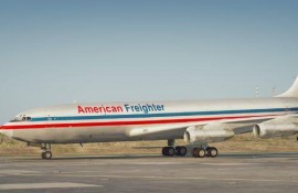 American Freighter livery for 707-300 N7565A
