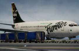 Boeing 737-200 Frontier Airlines Livery Pack