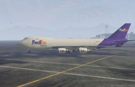Boeing 747-400F FedEx Livery