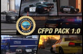 Cypress Flats Police Department Livery Pack
