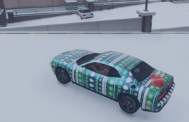 Dodge Charger Christmas livery