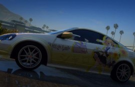 Honda Integra Type-R Is the order a Rabbit - Syaro Kirima Itasha Livery