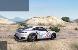 Pokemon Porsche 911 Turbo S Livery