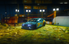 Radioactive Livery for ANSWER's BMW M3 E46 GTR