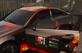 Sway Promo Livery For 2012 Mercedes-Benz C63 AMG Coupe Black Series By 00AbOlFaZl00