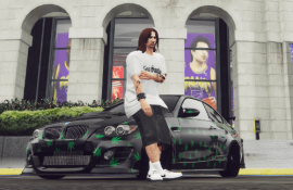 Weed Livery for ANSWER's BMW M3 E92 2010