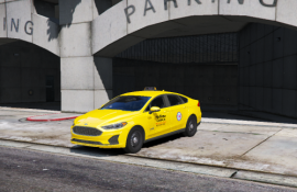 Yellow Cab Co For POLICESCO Ford Fusion