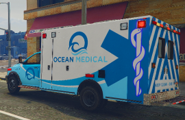 Ocean Medical Center Liveries for Ambulance