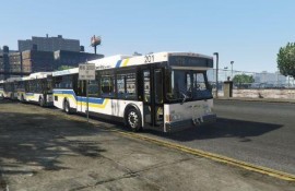 The Bee Line Bus System Orion VII HEV liveries