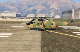 USAF Jolly Green Giant HH-3 SeaKing Retexture