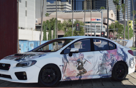 Arknights Paintjob for Gx_Lover's 2018 Subaru WRX STI