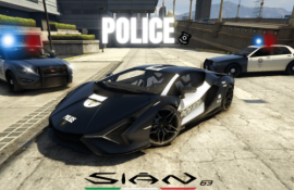 Police Livery - Rmod's Lamborghini Sián FKP 37