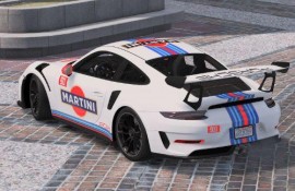 Martini Paintjob for Abol's 2019 Porsche 911 GT3 RS