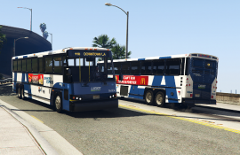 LADOT Commuter Express Livery for MCI D4500CT Coach Bus