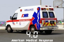American Medical Response (AMR) Ambulance Skin Pack