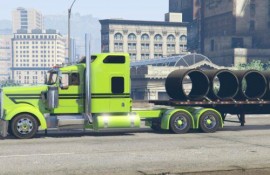 Green livery for kenworth w900