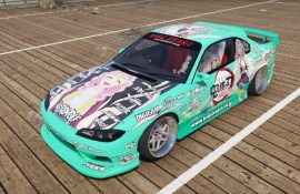 [Itasha] 痛車 Nissan Silvia S15 Mitsuri Kanroji 甘露寺蜜璃 Demon Slayer 鬼滅の刃