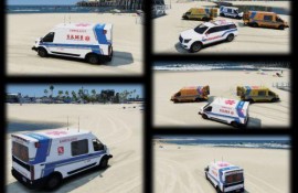 San Andreas Medical Services (Liveries based off MRSA Pack)