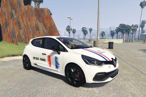 2013 Renault Clio IV RS - EM 2020 FRANCE [Paintjob]