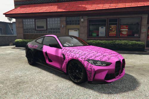 2021 BMW M4 Competition - Pinklady Girls [Paintjob]