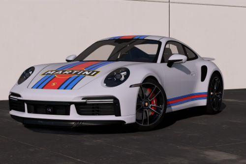 [2021 Porsche 911 Turbo S]Martini livery