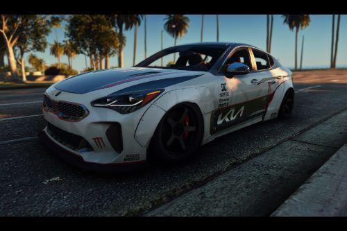 Kia Racing Livery for KIA Stinger 3.3 GT 2017