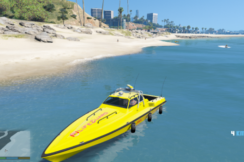 Lifeguard rescue boat (PaintJob)